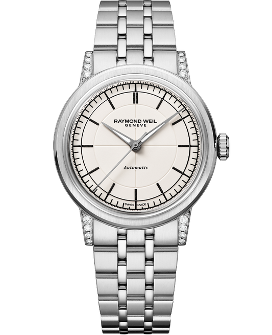Millesime Automatic Central Seconds Diamonds Watch, 35 mm 2125-STS-64001