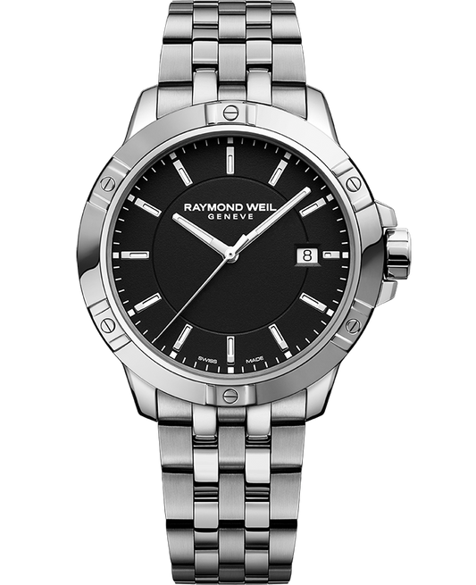 raymond-weil-tango-mens-quartz-black-dial-bracelet-watch-41mm-8160-st-20041