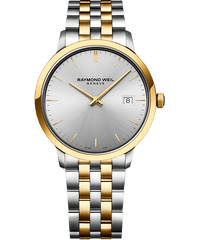 Toccata Men's Two-tone Silver Dial Quartz Watch, 39mm 5485-STP-65001