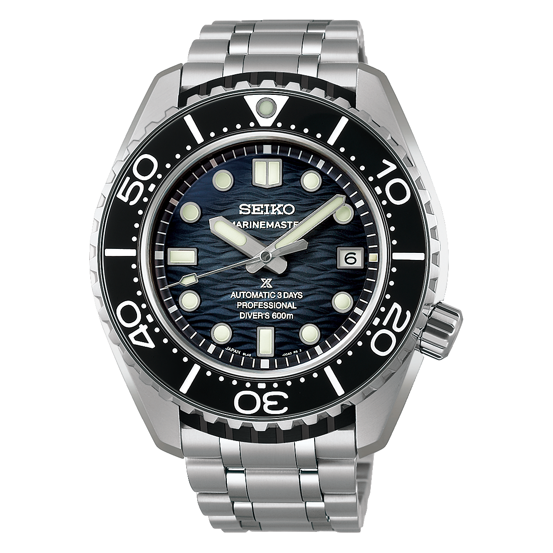 超美品 SEIKO PROSPEX 特大腕時計 マリーンマスター SBDK001 中古)SEIKO セイコー プロスペックス マリーンマスター SBDX001
