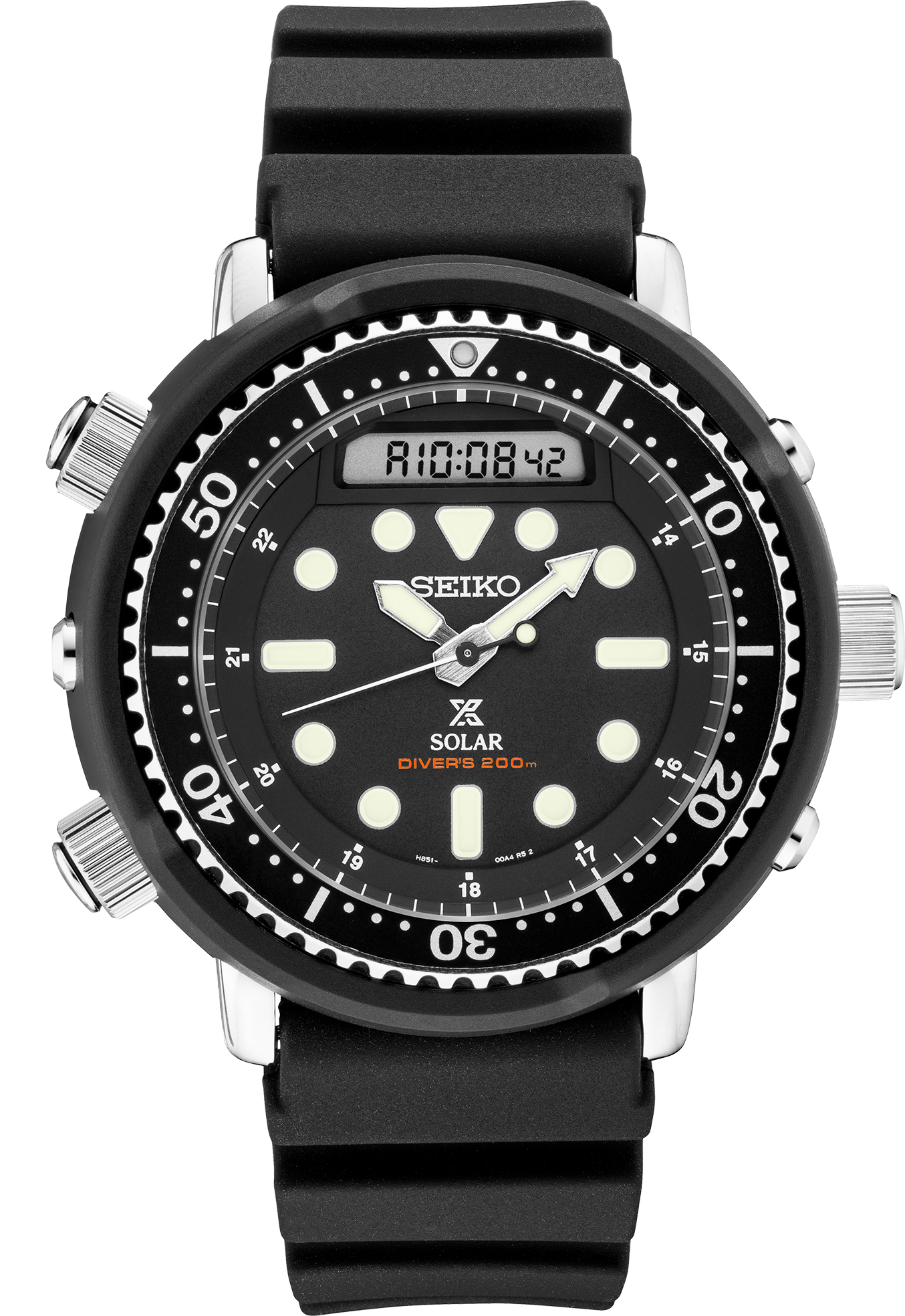 Seiko Prospex Solar Analog-Digital Diver SNJ025 – Watch