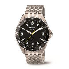 Titanium Men's watch with date 3599-03