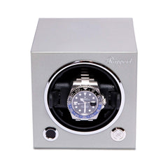 Evo Single Watch Winder - Platinum Silver