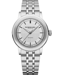 Millesime Automatic Central Seconds Silver Dial Bracelet Watch, 35mm 2125-ST-65001