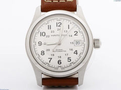 Hamilton Khaki 38mm White Dial Automatic Men's Watch TU8XR1M93