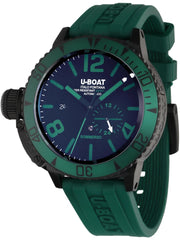 Uboat Sommerso 46mm Special edition green and black on strap 9667