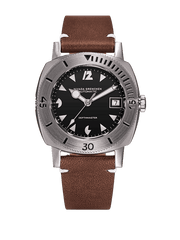 White Art Deco Date Depthmaster 14104A15