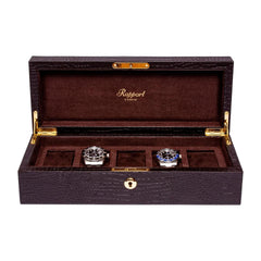 Brompton Five Watch Box - Brown