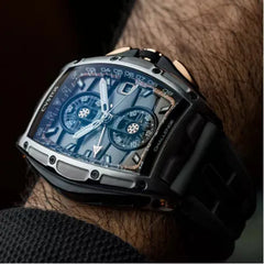 Challenge Chrono GMT Dark Grey Steel / Nardo Watch B01110.4102001