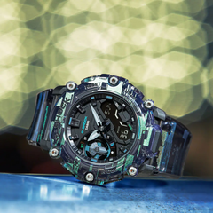 G-Shock GA2200NN-1A Ana-Digi Digital Glitch Blazing Iridescent