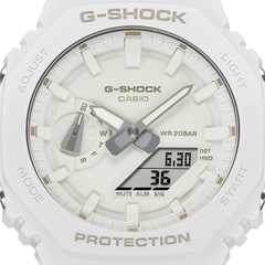 G-Shock GA2100-7A7 Tone-on-Tone White Casioak Ana-Digi