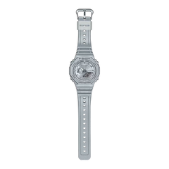 G-Shock GA2100FF-8A Retro Futuristic Metallic Silver Casioak