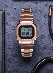 G-Shock GMWB5000GD-4 Rose Gold Full Metal Square