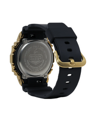 G-Shock GM5600G-9 Metal Clad Black and Gold Digital Square