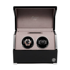 Perpetua III Duo Watch Winder - Black W572