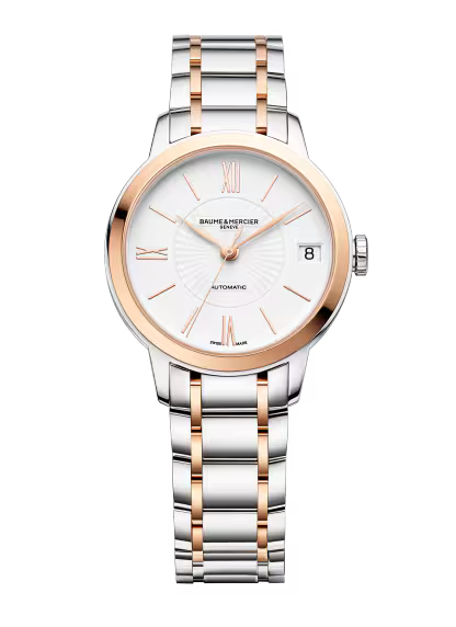 Automatic Watch, Date, Pink Gold Capped - 31 mm 10269