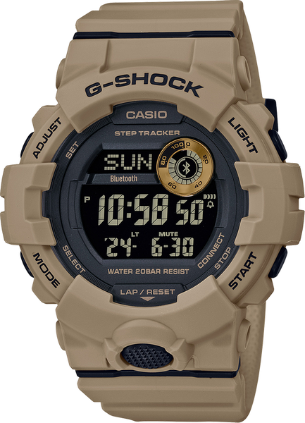 Casio G-Shock GBD800UC-5 Power Trainer Sand Tone