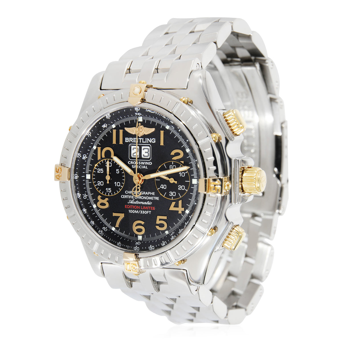 breitling-chronomat-two-tone-prof-bracelet-gold-accents-on-dial-pre-owned-watch-b1335812-h505-361d-copy