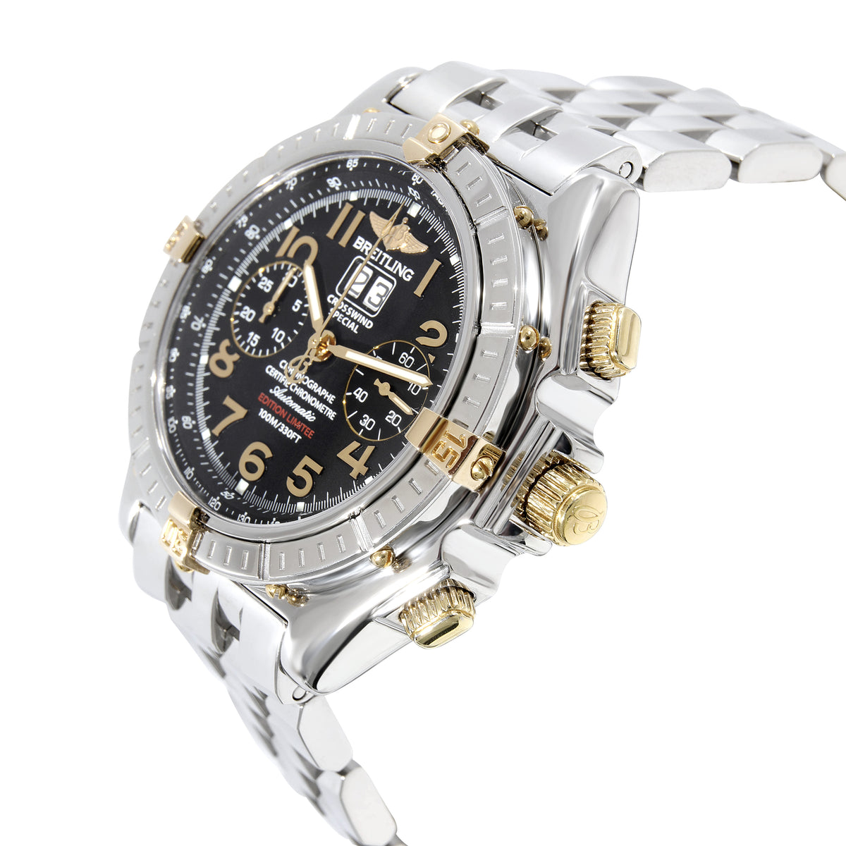 breitling-chronomat-two-tone-prof-bracelet-gold-accents-on-dial-pre-owned-watch-b1335812-h505-361d-copy