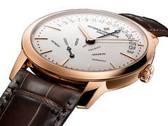 Patrimony retrograde day-date 4000U/000R-B110 42.5 mm Pink Gold