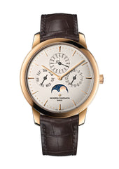 Patrimony perpetual calendar ultra-thin 43175/000R-9687 41 mm Pink Gold