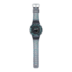 G-Shock GA2100NN-1A Casioak Digital Glitch Blazing Iridescent