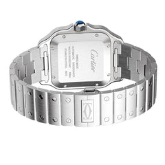 Santos De Cartier Watch Large Model, Automatic Movement, Steel WSSA0018
