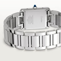 Cartier Tank Must Large Model, Quartz Movement, Steel 33.7mm X 25.5mm