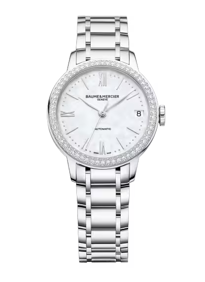 Automatic Watch, Date, Diamond-Set - 31 mm 10479