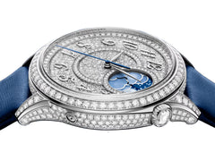 Égérie moon phase 8006F/000G-B499 37 mm White Gold