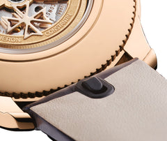 Égérie moon phase 8005F/000R-B498 37 mm Pink Gold