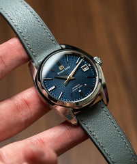 Delugs Light Grey Chevre Slim Strap