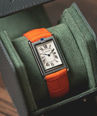 Matte Orange Alligator Signature Strap