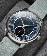 Delugs Light Grey Chevre Slim Strap