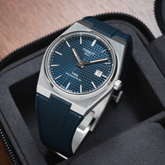 Navy CTS Rubber Strap for Tissot PRX