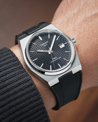 Black CTS Rubber Strap for Tissot PRX