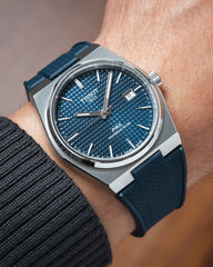 Navy CTS Rubber Strap for Tissot PRX