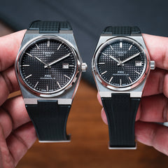 Black CTS Rubber Strap for Tissot PRX