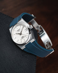 Navy CTS Rubber Strap for Tissot PRX