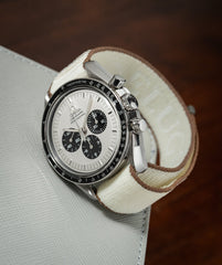 Delugs Delcro Beige/Brown Fabric Strap