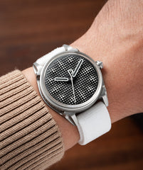 Delugs Delcro White Fabric Strap