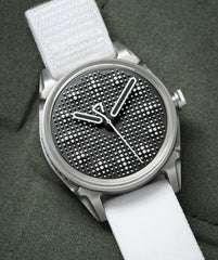 Delugs Delcro White Fabric Strap