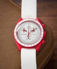 Delugs Delcro White Fabric Strap