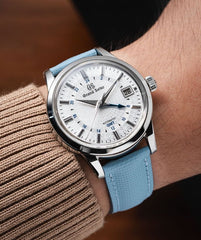 Baby Blue Sailcloth Signature Strap