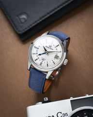 Denim Alcantara Signature Strap