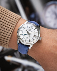 Denim Alcantara Signature Strap
