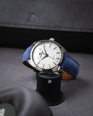 Denim Alcantara Signature Strap