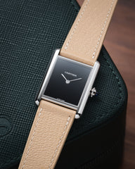 Sand Chevre Slim Strap
