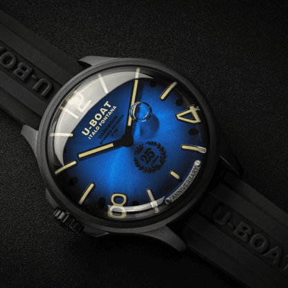 U-Boat Darkmoon 25° Blue Soleil Pvd 2028