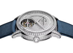 Traditionnelle tourbillon jewellery 6025T/000G-B635 39 mm White Gold